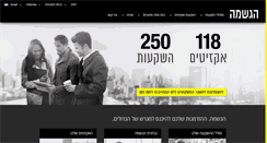 Desktop Screenshot of kerenhagshama.co.il